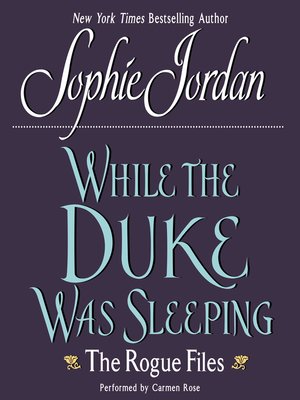 cover image of While the Duke Was Sleeping